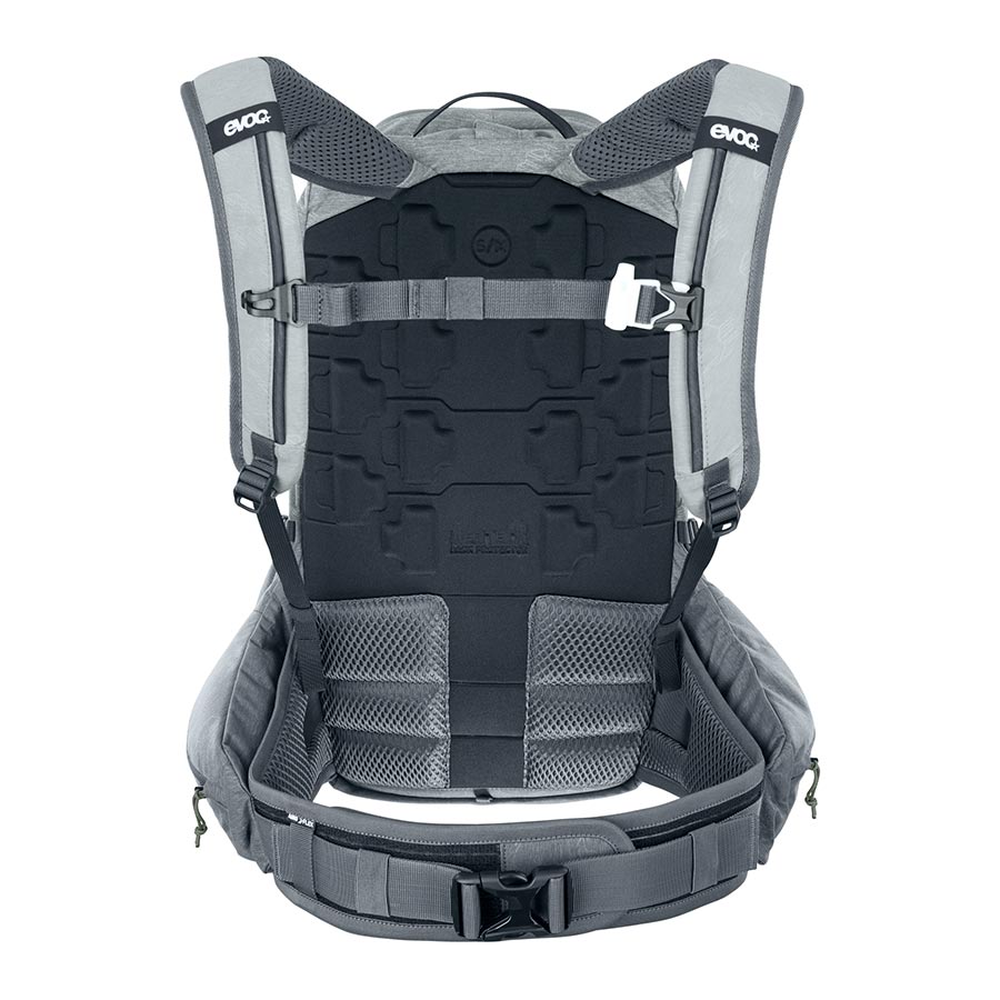 EVOC, Trail Pro, Protector backpack, 26L, Stone/Carbon Grey, SM