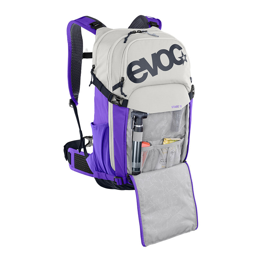 EVOC, Stage 18, Hydration Bag, Volume: 18L, Bladder: Not included, Black