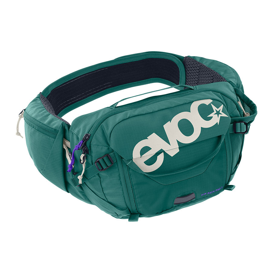 EVOC, Hip Pack Pro 3, Hip Pack, 3L, Not included, Black