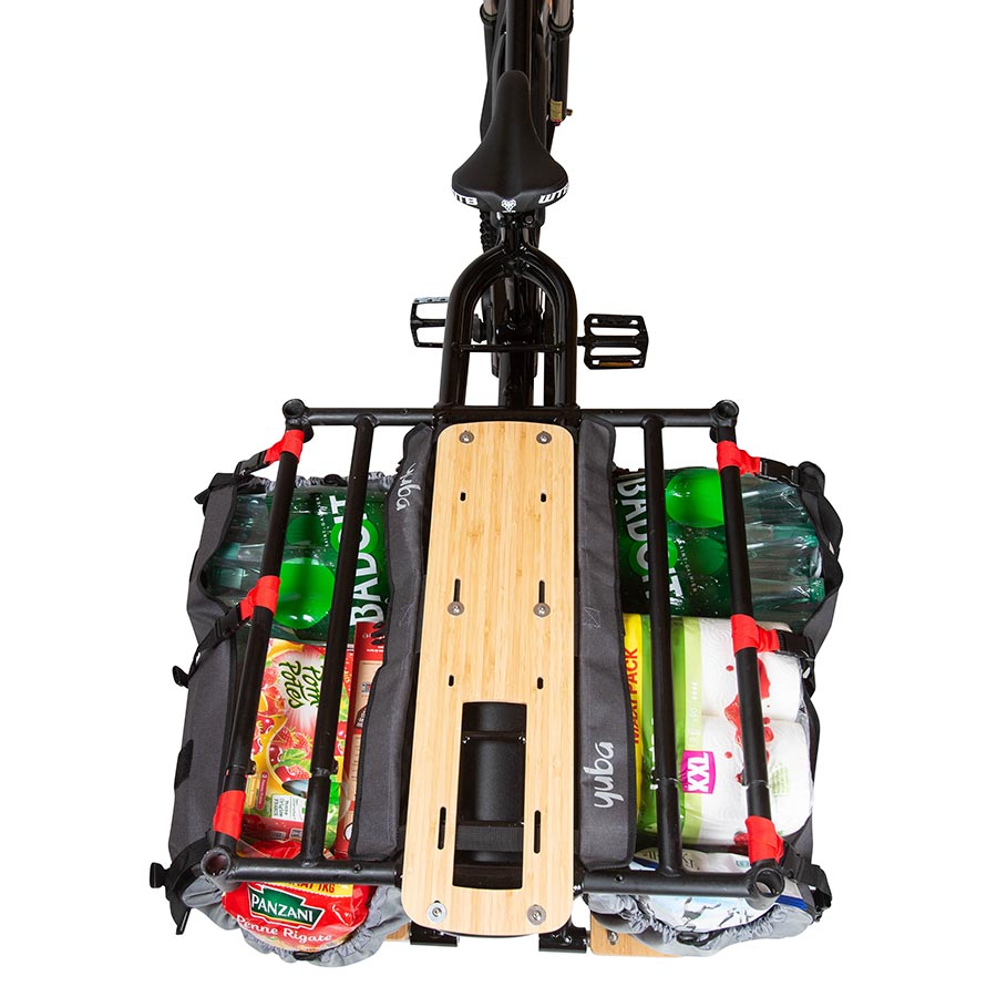 Yuba, Carry-On, Carry large&bulky loads with this extension for the rear rack - Spicy/Sweet Curry only
