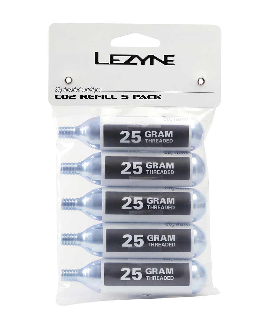 Lezyne, CO² Cartridges, Threaded, 16g, 30 units
