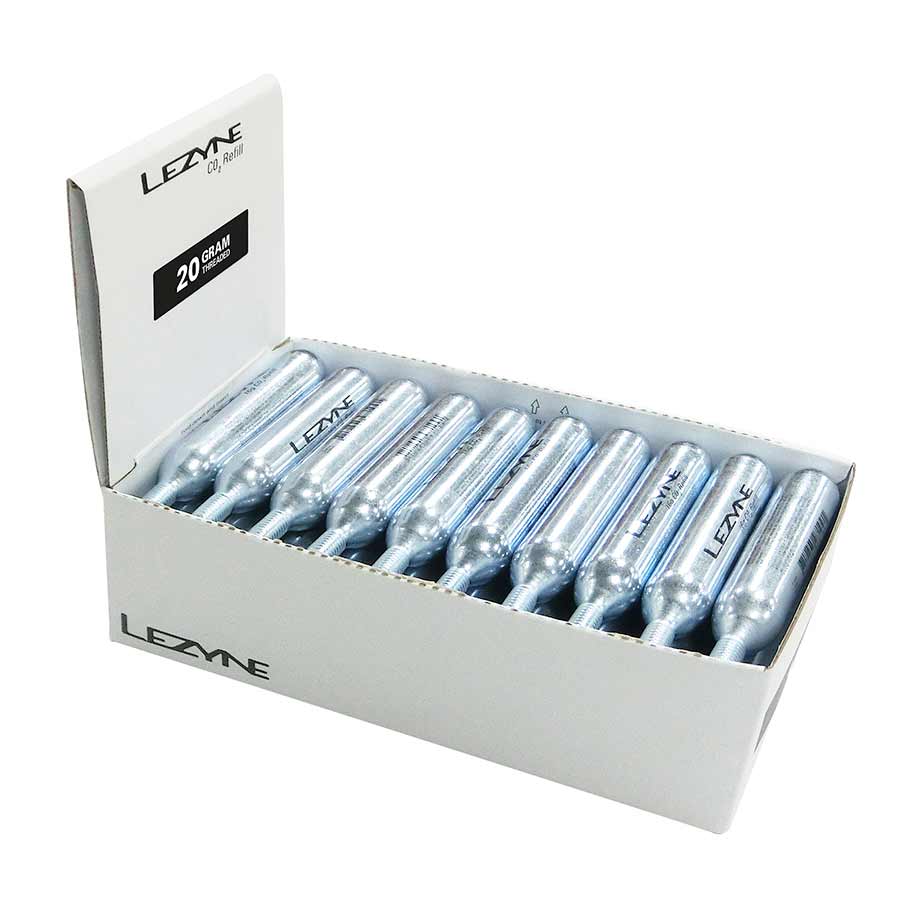 Lezyne, CO² Cartridges, Threaded, 16g, 30 units
