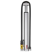 Lezyne, Micro Floor Drive HV, Pump, 90psi, Silver, No Gauge
