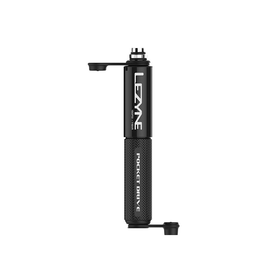 Lezyne, Pocket Drive, Pump, 160psi, Black
