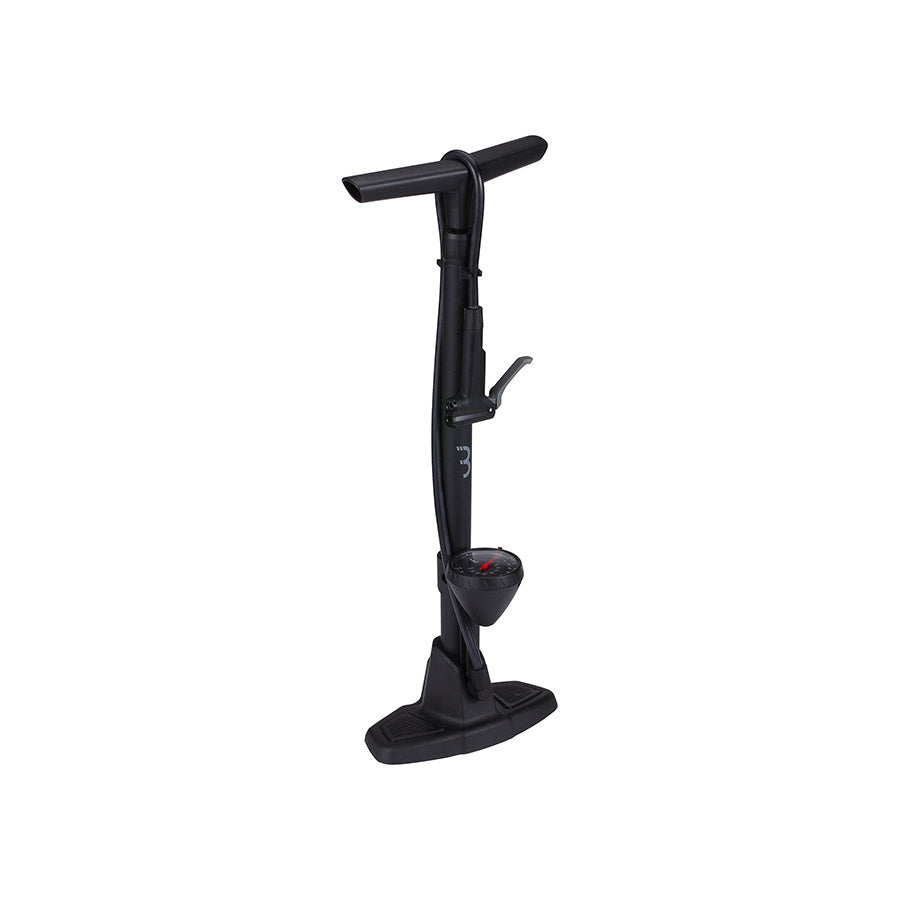 BBB Cycling, BFP-20 Airwave, Floor Pump, Dual Valve Head, 130psi, Black