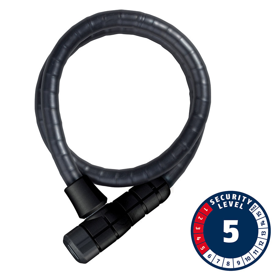 Abus, Microflex 6615K, Armored cable with key lock, 15mm x 85cm (15mm x 2.8')