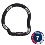 Abus, Goose 6206K, Chain Lock, Key, 6mm, 110cm, 3.6', Black
