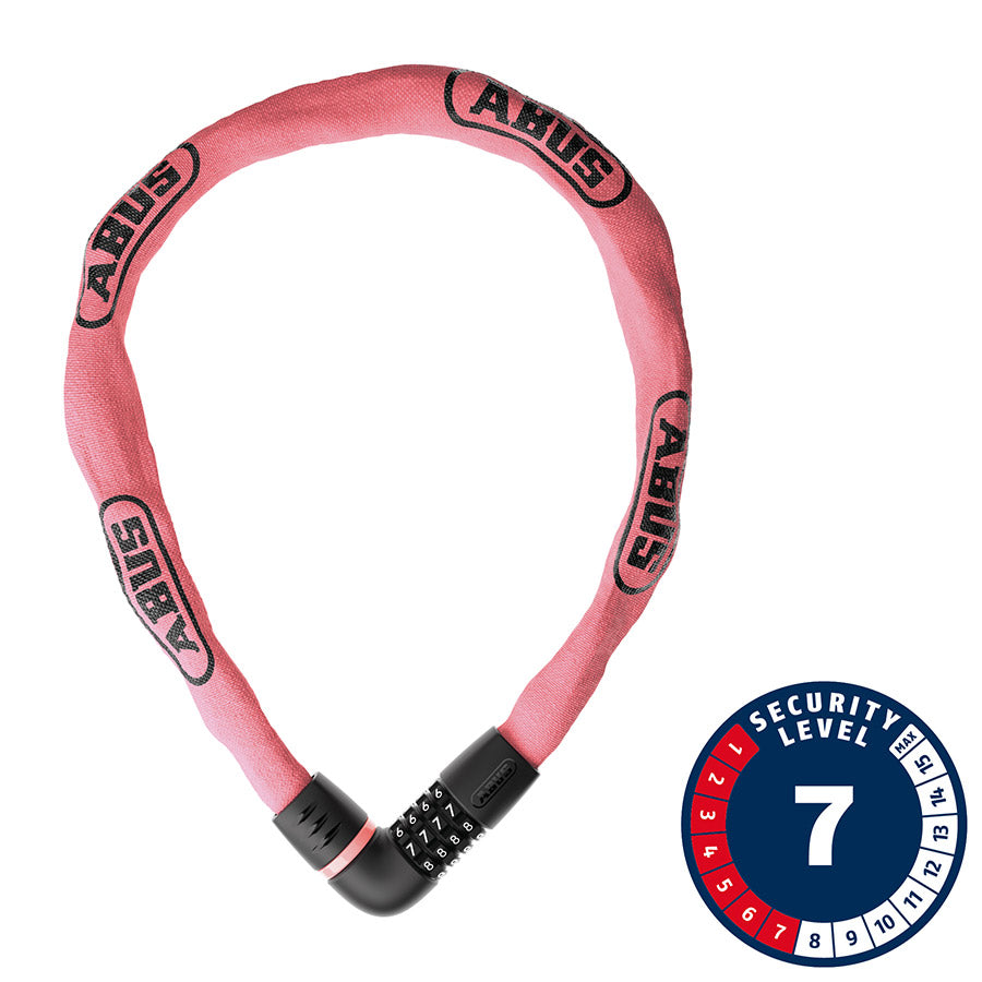 Abus, Tresor 6807C, Chain Lock, Combination, 7mm, 85cm, 2.8', Black