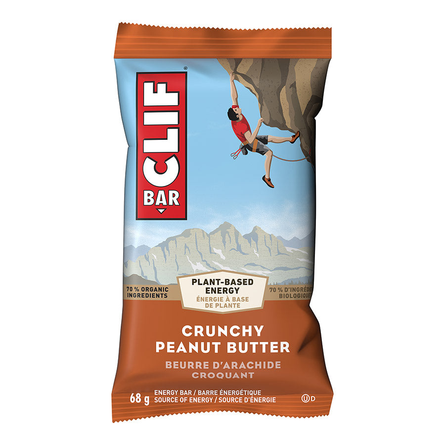 Clif, Energy bars, Chocolate Chip, 12pcs