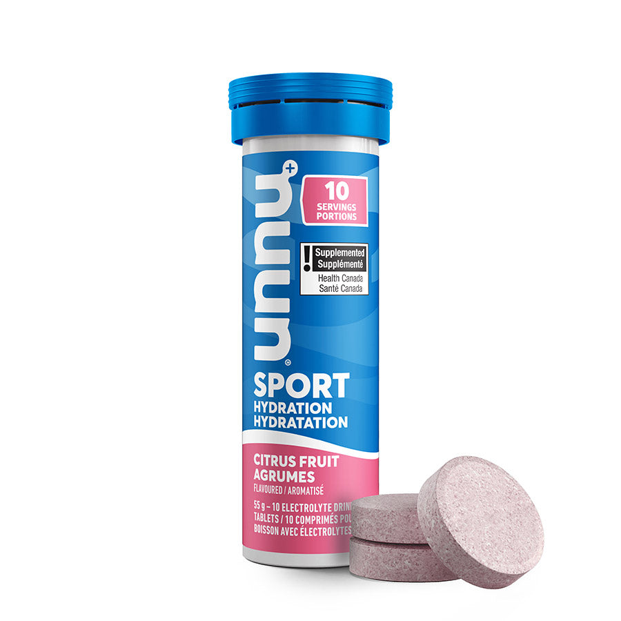 Nuun, Sport, Drink Mix, Citrus Fruit, Box of 8, 10 servings, 8pcs