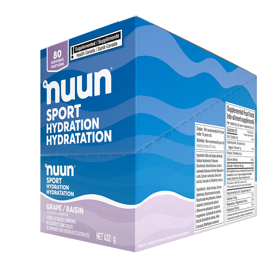 Nuun, Sport, Drink Mix, Citrus Fruit, Box of 8, 10 servings, 8pcs