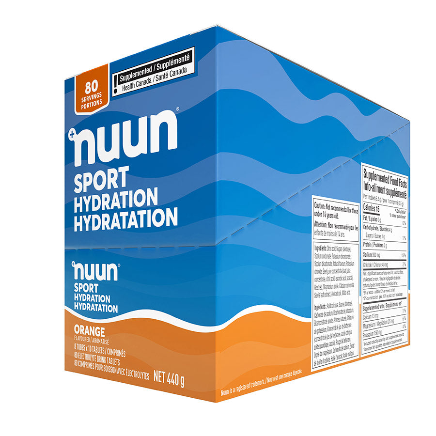 Nuun, Sport, Drink Mix, Citrus Fruit, Box of 8, 10 servings, 8pcs