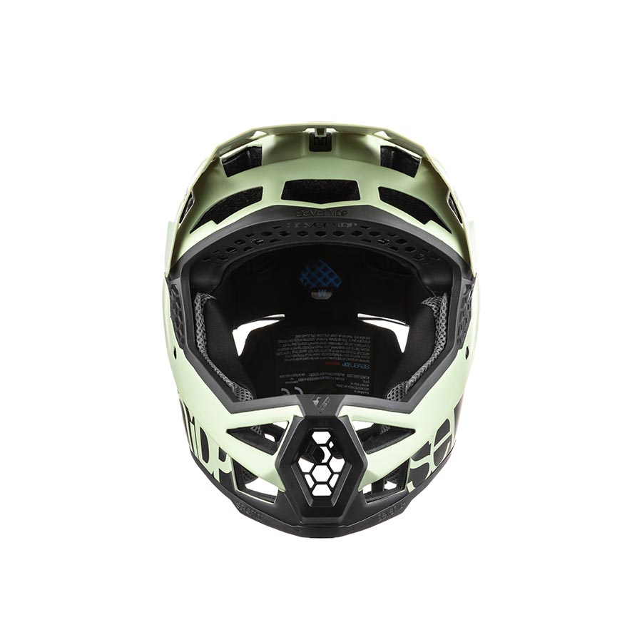 7iDP, Project 23 Fiber Glass, Full Face Helmet, Graphite/Black, XL, 61 - 62cm