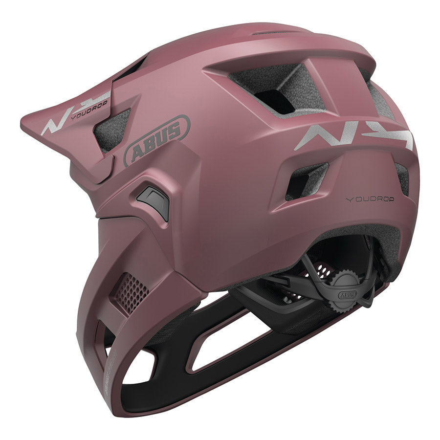 Abus, YouDrop FF, Mountain Helmet, S, 48 - 55cm, Ash Purple