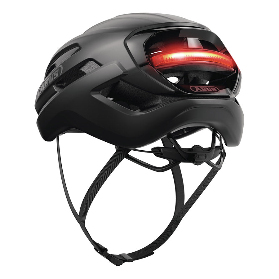 Abus, Taipan LED, Helmet, L, 57 - 61cm, Graphite Silver