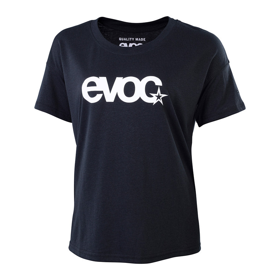 EVOC, T-shirt Logo Women, Black, L
