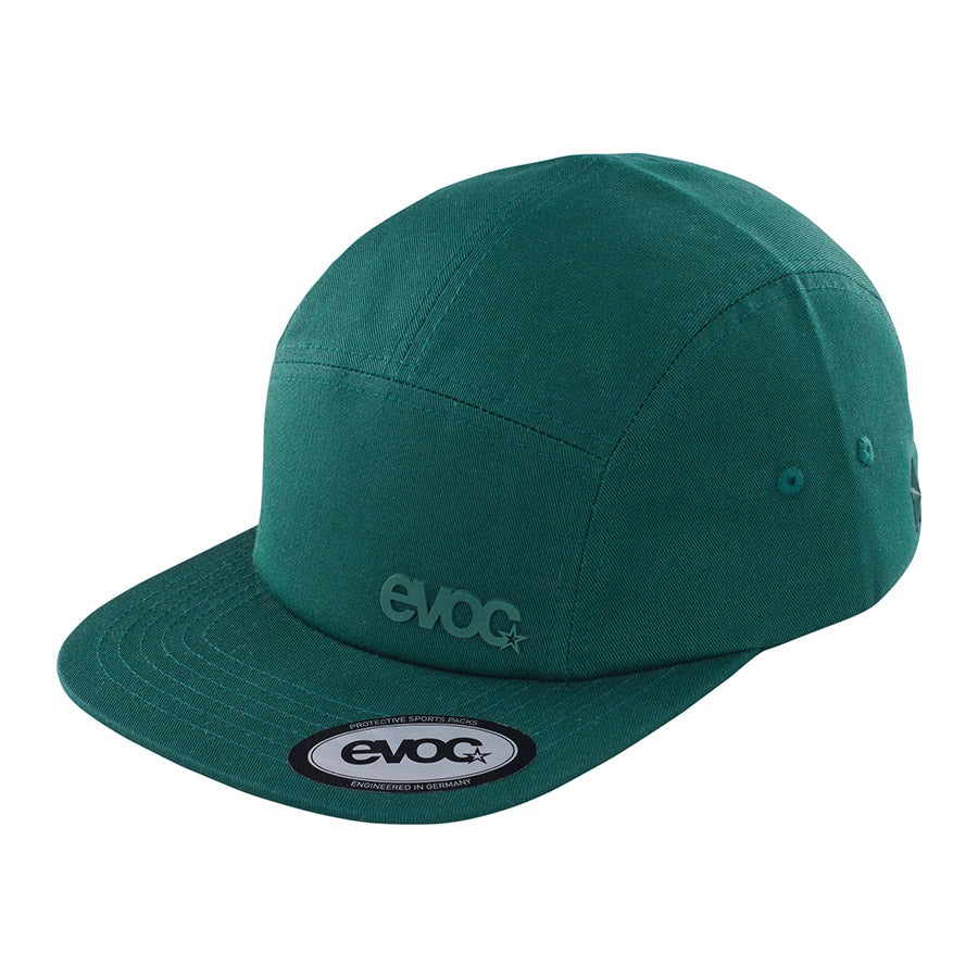 EVOC, Five Panel Cap, Bottle Green