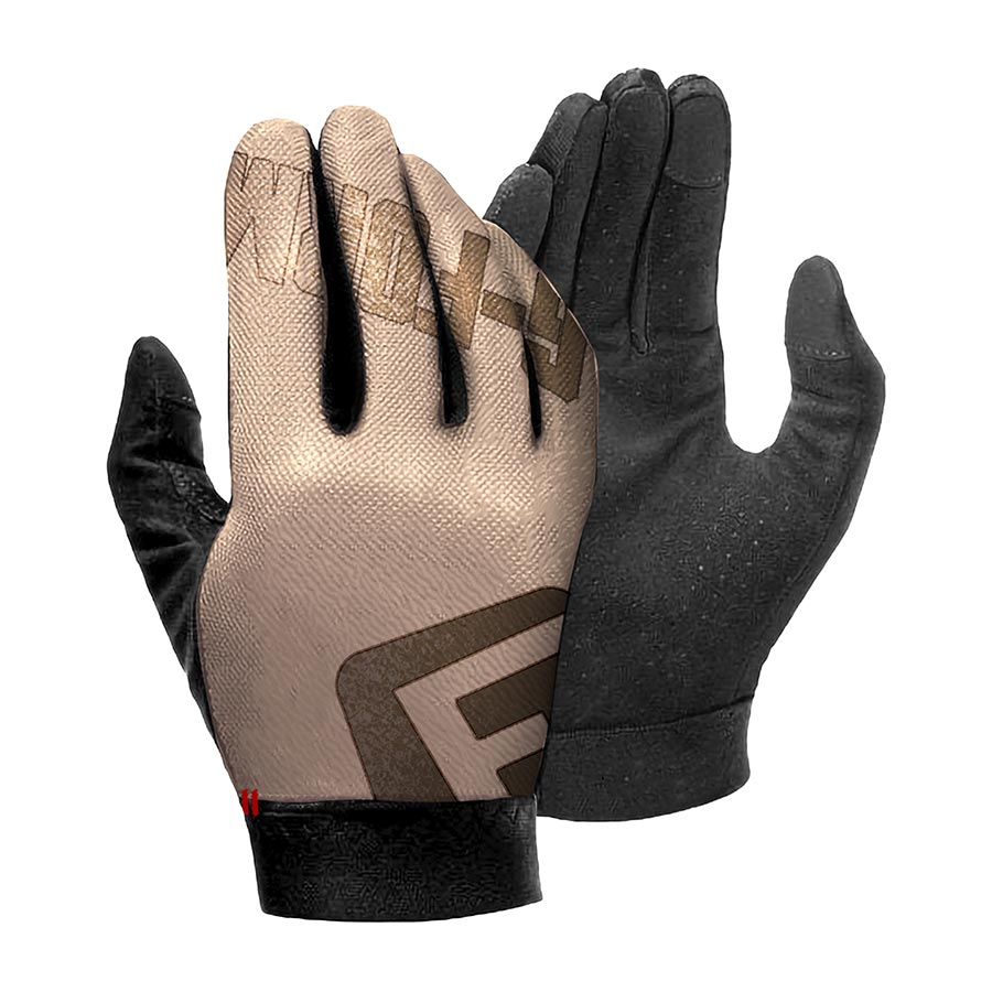 G-Form, Tempo Glove, Full Finger Gloves, Tan, L, Pair