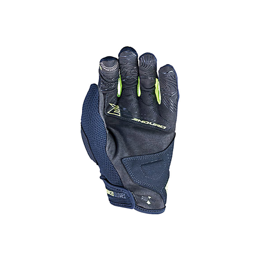Five Gloves, Enduro 2, Full Finger Gloves, Black/Fluo Yellow, 3XL, Pair