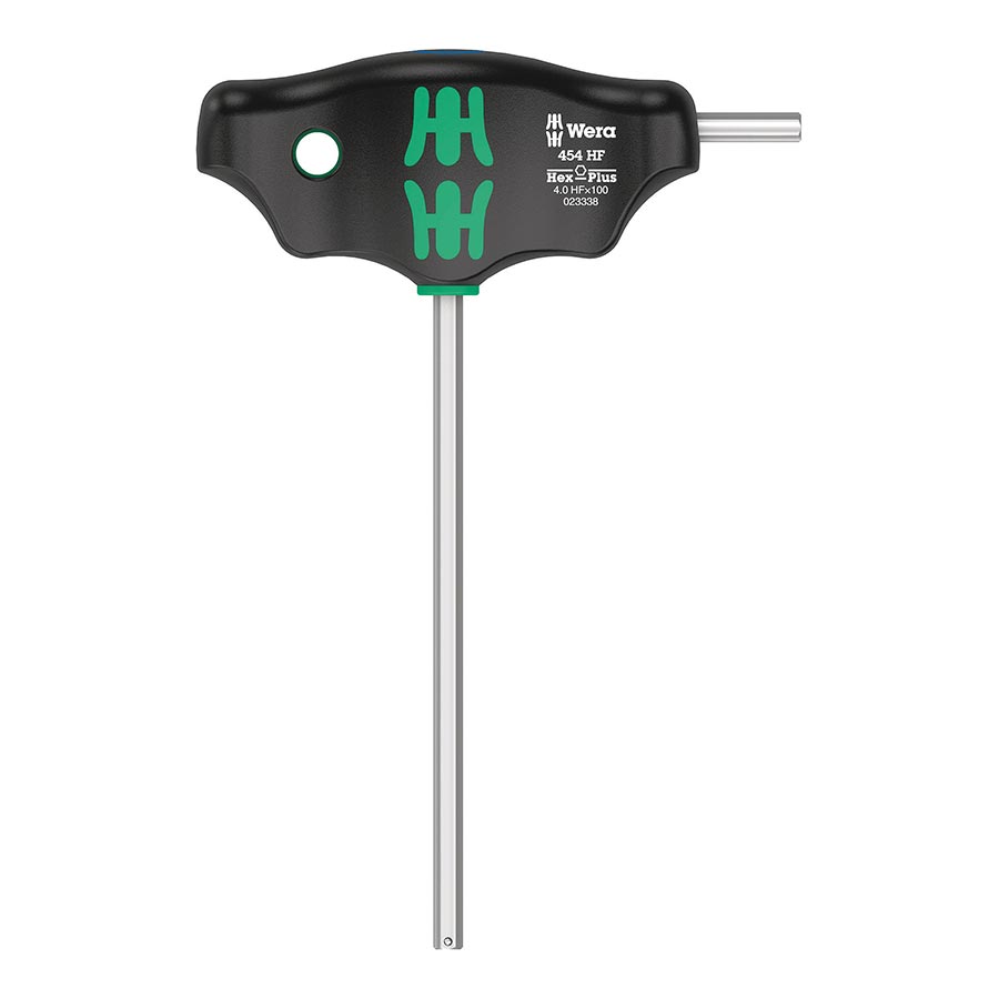 Wera, 454 T-handle Hex-Plus, Hex Wrench, Hex 2.0 x100mm, Metric