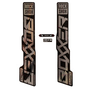 RockShox, BoXXer Ultimate Decal Kit, Gloss Polar for Gloss Black Lowers