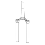 RockShox, CSU for Reba 29 120 DFBLK, 11.4018.008.536