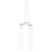 RockShox, CSU for Reba 29 150 DFBLK, 11.4018.008.539