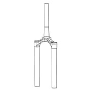 RockShox, CSU for RVL 35 DB 27 46 DFBLK, 11.4018.008.579