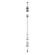 RockShox, Solo Air Spring for Bluto SA 100, 100mm, 11.4018.010.141