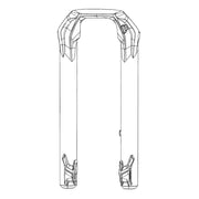 RockShox, Lower Leg for BoXXer Ult GLB, 11.4018.091.009