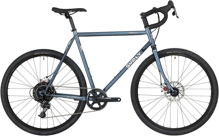 Surly Straggler Bike - 650b, Steel, Cold Steel Blue, 50cm