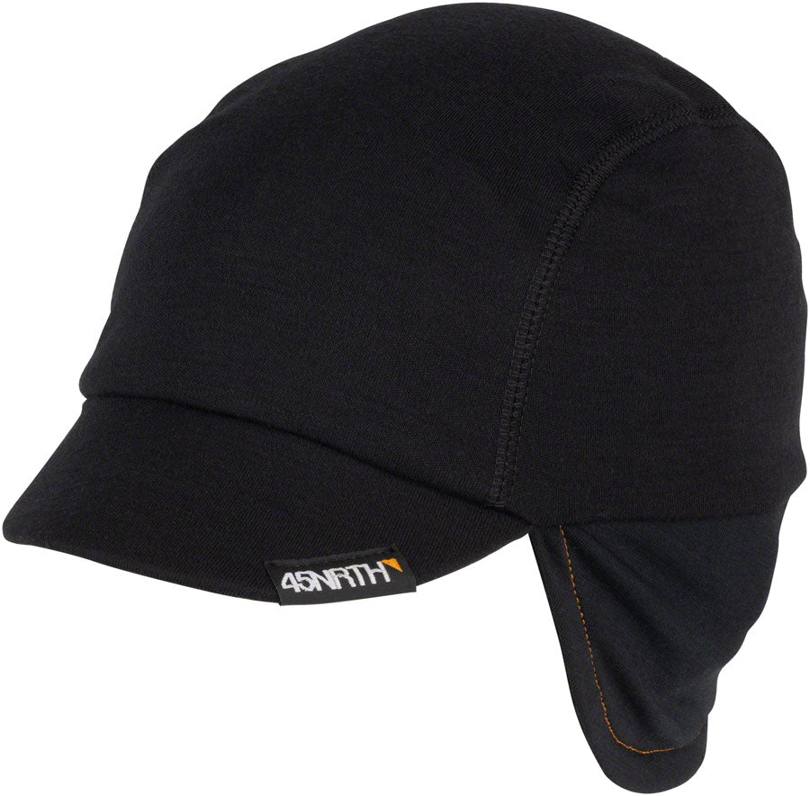 45NRTH 2023 Greazy Cycling Cap - Black / L/XL
