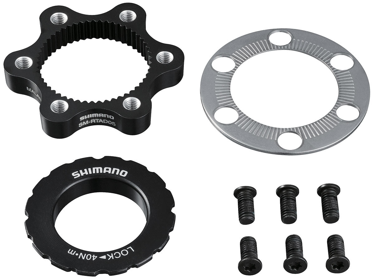 Shimano SM-RTAD05 ADAPTER FOR 6-BOLT TO CENTERLOCK ROTOR Hg small parts