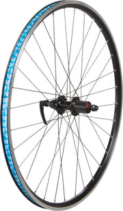 26" MTB/URBAN RIM REAR WHEEL - QR CASSETTE