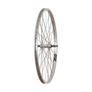 Wheel Shop, Evo Tour 20 Silver/ Formula FM-31, Wheel, Rear, 26'' / 559, Holes: 36, Bolt-on, 135mm, Rim, Freewheel